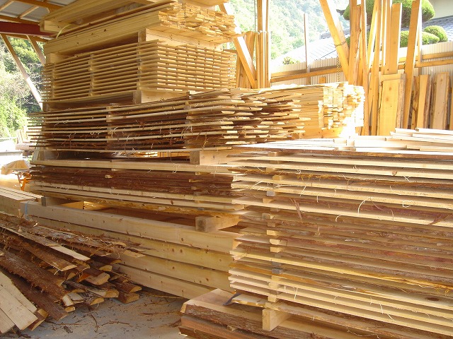 木材の準備・乾燥4