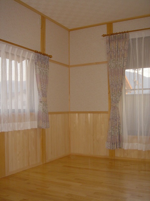 部屋 仕上がりの様子