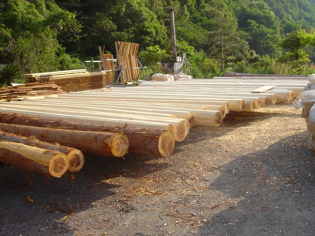 木材の準備・乾燥11