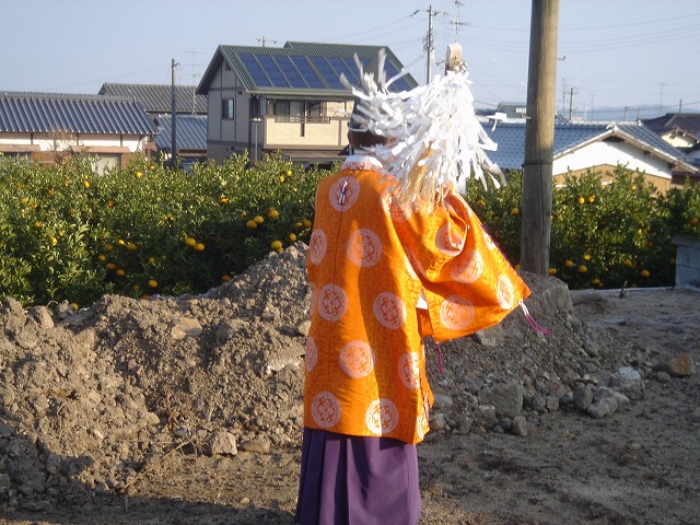 地鎮祭の様子2