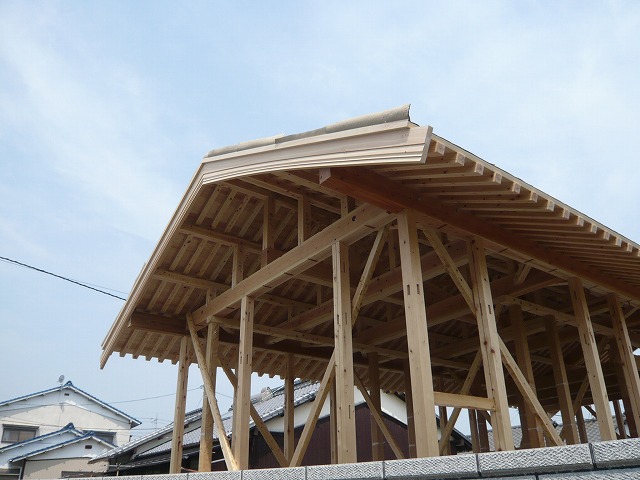 屋根じまい4