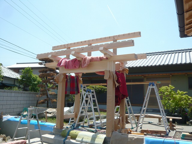 門 建前工程1