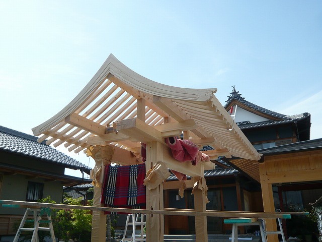 門 建前工程2