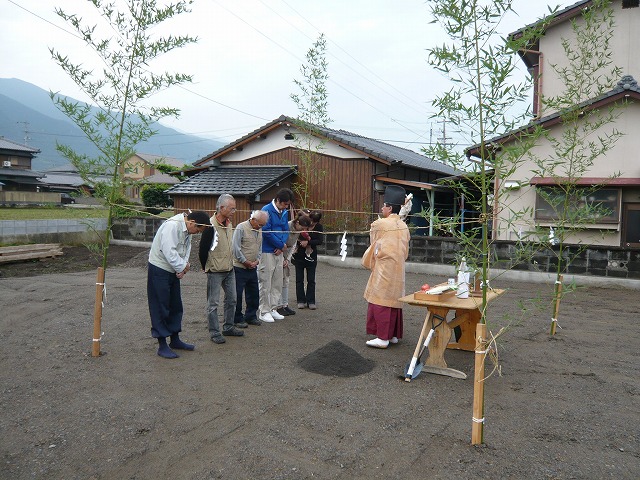 整地～地鎮祭