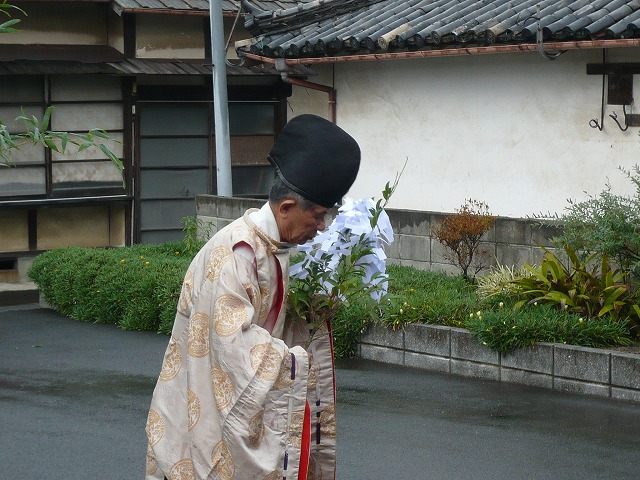 地鎮祭の様子3